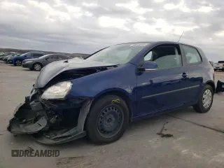 2007 Volkswagen Rabbit with VIN WVWAR71KX7W029578, listed as a Copart auction lot 86514354 with 47,648 mi miles and Salvage Title. Bid and sale history available at carsss.com. Image 1.