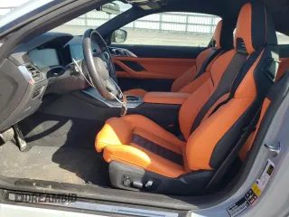2022 BMW M4 Competition xDrive with VIN WBS43AZ03NCK18109, listed as a Copart auction lot 41862493 with 6,377 mi miles. Bid and sale history available at carsss.com. Image 7.