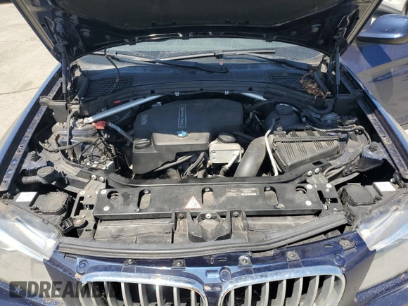 2014 BMW X3 xDrive28i z VIN 5UXWX9C59E0D21142, wystawiony jako Copart lot #60329245 z przebiegiem 173 409 mil mil oraz Szkoda całkowita • Salvage title. Historia ofert i sprzedaży dostępna na DreamBid. Obrazek 12.