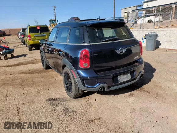 2012 MINI Countryman S with VIN WMWZC5C50CWL63321, listed as a Copart auction lot 52427065 with 126,898 mi miles and Salvage Title. Bid and sale history available at DreamBid. Image 13.