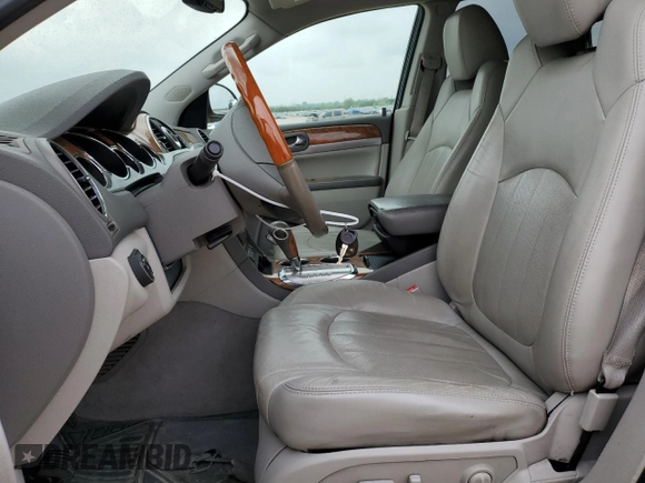 2012 Buick Enclave Leather with VIN 5GAKRCED2CJ257236, listed as a Copart auction lot 55344435 with 214,130 mi miles and Salvage Title. Bid and sale history available at carsss.com. Image 7.