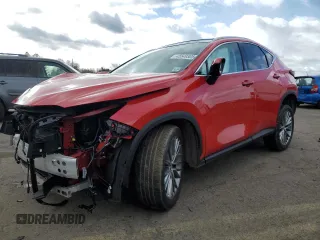 2023 Lexus NX with VIN 2T2HGCEZXPC030951, listed as a Copart auction lot 45549305 with 19,509 mi miles and Salvage Title. Bid and sale history available at carsss.com. Image 1.