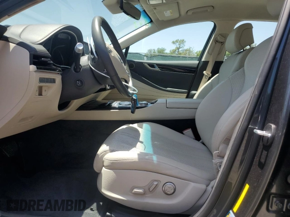 2021 Genesis G80 2.5T z VIN KMTGB4SC5MU082511, wystawiony jako Copart lot #57228975 z przebiegiem 12 736 mil mil oraz Nie do naprawy • Non repairable. Historia ofert i sprzedaży dostępna na DreamBid. Obrazek 7.