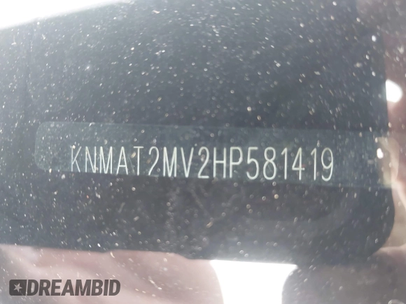 2017 Nissan Rogue S with VIN KNMAT2MV2HP581419, listed as a IAAI auction lot 42671858 with 121,308 mi miles and . Bid and sale history available at DreamBid. Image 17.