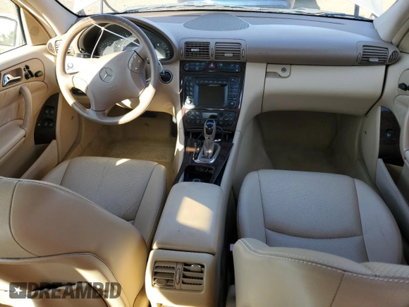 2003 Mercedes-Benz C with VIN WDBRH84JX3F393992, listed as a Copart auction lot 70216234 with 120,608 mi miles and Salvage title. Bid and sale history available at DreamBid. Image 8.