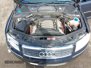 2005 Audi A8 L with VIN WAUML44E65N005541, listed as a IAAI auction lot 41488721 with 84,545 mi miles. Bid and sale history available at carsss.com. Image 10.