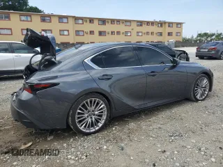 2023 Lexus IS 300 z VIN JTHDA1D28P5128529, wystawiony jako Copart lot #59092495 z przebiegiem 14 706 mil mil oraz Szkoda całkowita • Salvage title. Historia ofert i sprzedaży dostępna na DreamBid. Obrazek 3.