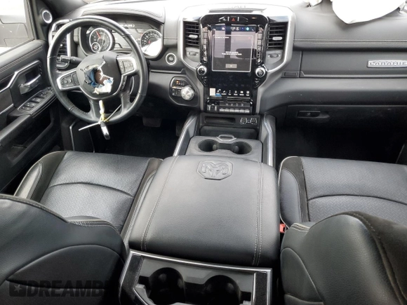 2023 Ram 2500 Laramie with VIN 3C6UR5FJ9PG597618, listed as a Copart auction lot 79045884 with 46,860 mi miles and Salvage title. Bid and sale history available at DreamBid. Image 8.
