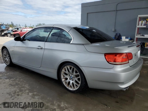 2007 BMW 3 Series 328i with VIN WBAWR33587PX75119, listed as a Copart auction lot 81306904 with 78,143 mi miles and Non repairable. Bid and sale history available at DreamBid. Image 2.