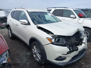 2016 Nissan Rogue S with VIN KNMAT2MV6GP699519, listed as a IAAI auction lot 41453258 with 166,581 mi miles. Bid and sale history available at carsss.com. Image 12.