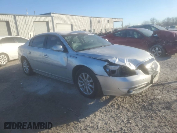 2011 Buick Lucerne CXL with VIN 1G4HC5EM9BU104335, listed as a Copart auction lot 42742295 with 297,001 mi miles and Salvage Title. Bid and sale history available at DreamBid. Image 4.