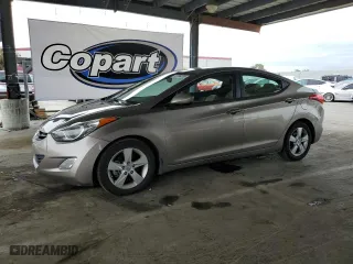 2013 Hyundai Elantra GLS PZEV with VIN 5NPDH4AE2DH290987, listed as a Copart auction lot 53750235 with 119,328 mi miles and Salvage Title. Bid and sale history available at carsss.com. Image 1.