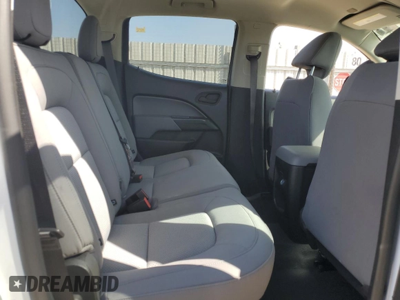 2021 Chevrolet Colorado 2WD Work Truck with VIN 1GCGSBEN5M1265182, listed as a Copart auction lot 61145945 with 91,245 mi miles and Salvage title. Bid and sale history available at DreamBid. Image 10.