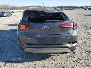 2017 Hyundai Tucson Sport with VIN KM8J3CA22HU526062, listed as a Copart auction lot 53948395 with 0 mi miles and Clean Title. Bid and sale history available at carsss.com. Image 6.