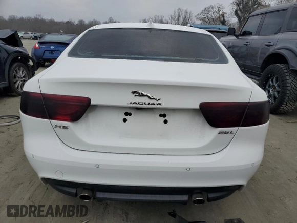 2019 Jaguar XE 25t Premium with VIN SAJAD4FX2KCP54489, listed as a Copart auction lot 85994934 with 79,018 mi miles and Salvage Title. Bid and sale history available at carsss.com. Image 6.