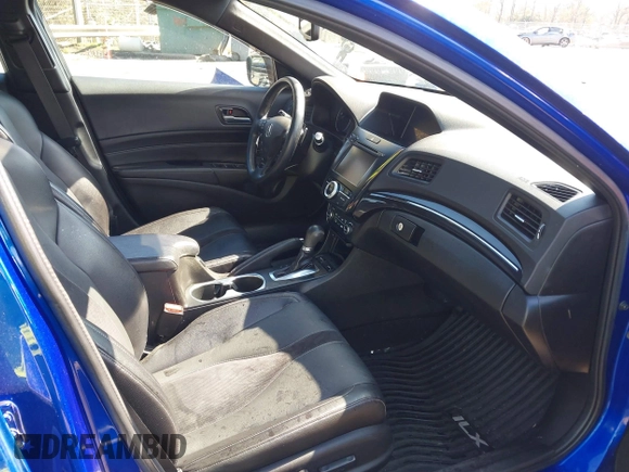 2019 Acura ILX w/Premium/A-Spec Pkg with VIN 19UDE2F80KA001840, listed as a IAAI auction lot 41838274 with 55,480 mi miles. Bid and sale history available at carsss.com. Image 5.
