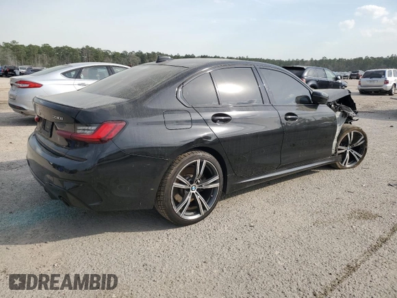 2022 BMW 3 Series 330i xDrive with VIN 3MW5R7J00N8C70083, listed as a Copart auction lot 46079925 with 54,830 mi miles and Clean Title. Bid and sale history available at carsss.com. Image 3.
