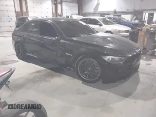 2015 BMW M3 with VIN WBS3C9C59FP806198, listed as a IAAI auction lot 41339037 with 89,610 mi miles. Bid and sale history available at carsss.com. Image 1.