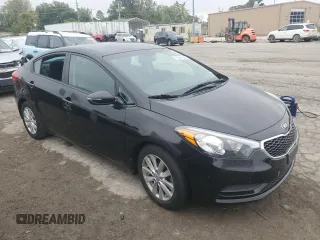 2016 Kia Forte LX with VIN KNAFX4A67G5558227, listed as a Copart auction lot 71641534 with 0 mi miles and Salvage Title. Bid and sale history available at carsss.com. Image 4.