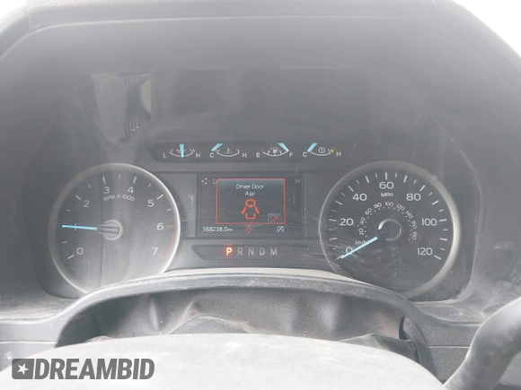 2018 Ford F-150 XL with VIN 1FTEW1E54JKE95095, listed as a IAAI auction lot 42084523 with 168,238 mi miles. Bid and sale history available at carsss.com. Image 6.