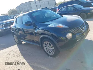 2013 Nissan Juke SV with VIN JN8AF5MR7DT212086, listed as a IAAI auction lot 41839753 with 142,994 mi miles. Bid and sale history available at carsss.com. Image 1.