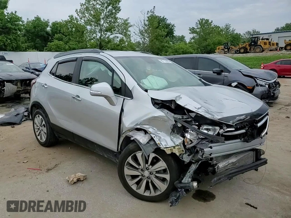 2017 Buick Encore Preferred z VIN KL4CJASB9HB049609, wystawiony jako Copart lot #60712895 z przebiegiem 137 014 mil mil oraz Szkoda całkowita • Salvage title. Historia ofert i sprzedaży dostępna na DreamBid. Obrazek 14.
