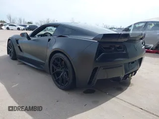 2017 Chevrolet Corvette Grand Sport 2LT with VIN 1G1YY2D70H5105112, listed as a IAAI auction lot 41610621 with 60,283 mi miles. Bid and sale history available at carsss.com. Image 3.
