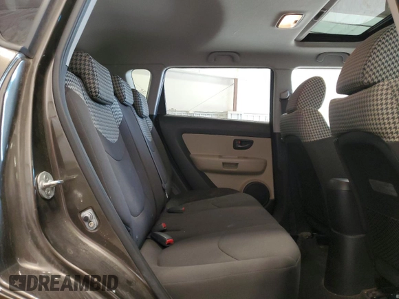 2010 Kia Soul + with VIN KNDJT2A28A7066375, listed as a Copart auction lot 54242635 with 192,327 mi miles and Non Repairable. Bid and sale history available at DreamBid. Image 10.