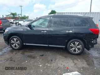 2018 Nissan Pathfinder SV with VIN 5N1DR2MM0JC609570, listed as a IAAI auction lot 42707055 with 136,893 mi miles and . Bid and sale history available at DreamBid. Image 15.