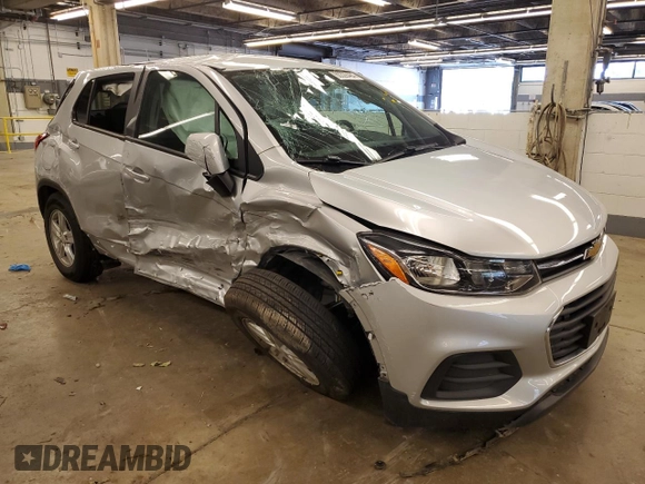 2020 Chevrolet Trax LS z VIN KL7CJKSBXLB029659, wystawiony jako Copart lot #48119455 z przebiegiem 57 322 mil mil oraz Szkoda całkowita • Salvage title. Historia ofert i sprzedaży dostępna na DreamBid. Obrazek 7.