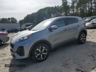 2020 Kia Sportage LX with VIN KNDPM3AC1L7644437, listed as a Copart auction lot 49708905 with 96,928 mi miles and Salvage Title. Bid and sale history available at DreamBid. Image 1.