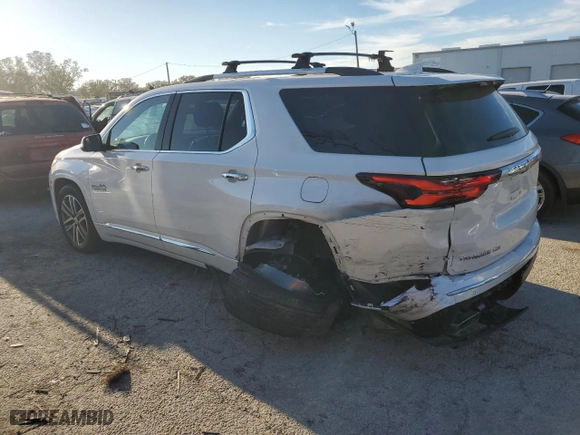 2023 Chevrolet Traverse High Country with VIN 1GNEVNKW4PJ119834, listed as a Copart auction lot 82607794 with 60,586 mi miles and Salvage Title. Bid and sale history available at carsss.com. Image 2.