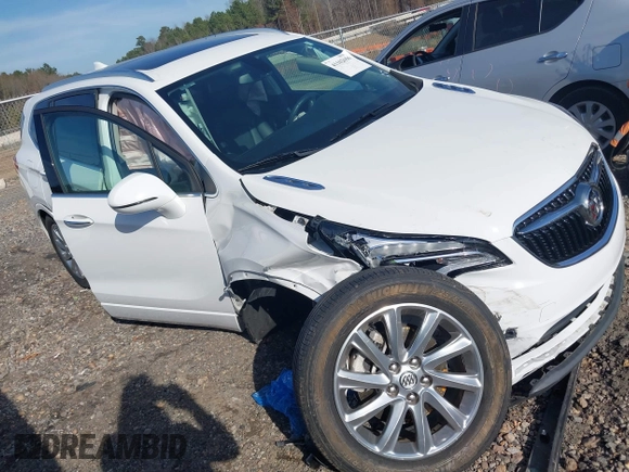 2020 Buick Envision Essence with VIN LRBFXCSA7LD014163, listed as a IAAI auction lot 41102656 with 23,277 mi miles and . Bid and sale history available at carsss.com. Image 1.