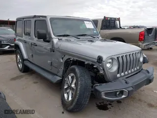 2020 Jeep Wrangler Unlimited North Edition with VIN 1C4HJXEN4LW256740, listed as a IAAI auction lot 41347797 with 84,811 mi miles. Bid and sale history available at carsss.com. Image 1.