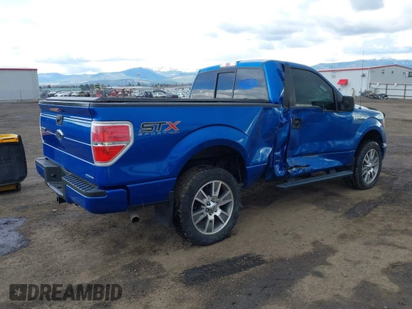 2014 Ford F-150 XL with VIN 1FTMF1EM4EFC77675, listed as a IAAI auction lot 41905732 with 76,648 mi miles. Bid and sale history available at carsss.com. Image 4.