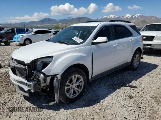 2016 Chevrolet Equinox LT z VIN 1GNFLFEK9GZ103865, wystawiony jako Copart lot #56060435 z przebiegiem 84 232 mil mil oraz Szkoda całkowita • Salvage title. Historia ofert i sprzedaży dostępna na DreamBid. Obrazek 1.