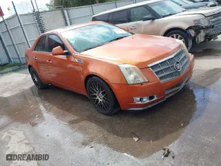 2008 Cadillac CTS RWD w/1SB with VIN 1G6DV57V880188735, listed as a IAAI auction lot 41897774 with 193,945 mi miles. Bid and sale history available at carsss.com. Image 1.