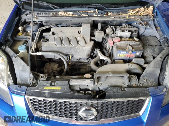 2012 Nissan Sentra S with VIN 3N1AB6AP9CL658827, listed as a Copart auction lot 58127275 with 156,802 mi miles and Salvage title. Bid and sale history available at DreamBid. Image 11.
