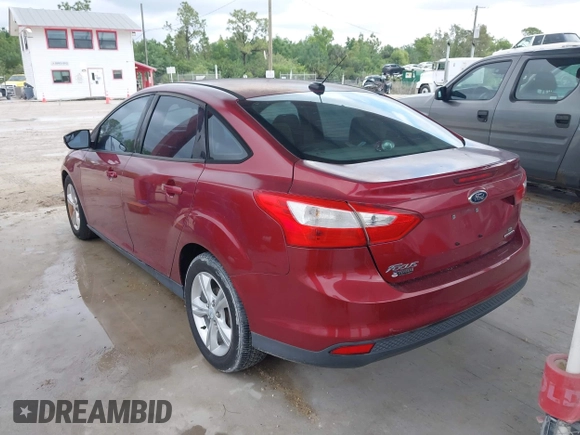 2013 Ford Focus SE with VIN 1FADP3F2XDL175065, listed as a IAAI auction lot 41982870 with 120,661 mi miles. Bid and sale history available at carsss.com. Image 3.