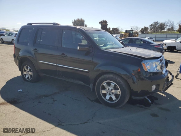 2010 Honda Pilot Touring with VIN 5FNYF4H89AB039918, listed as a Copart auction lot 49518215 with 198,969 mi miles and Salvage Title. Bid and sale history available at carsss.com. Image 4.