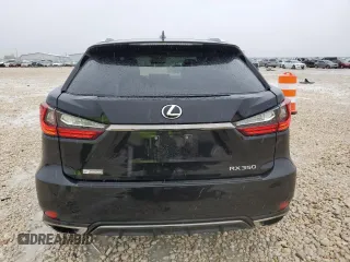 2022 Lexus RX with VIN 2T2YZMDA6NC343309, listed as a Copart auction lot 50161385 with 37,728 mi miles and Salvage Title. Bid and sale history available at carsss.com. Image 6.