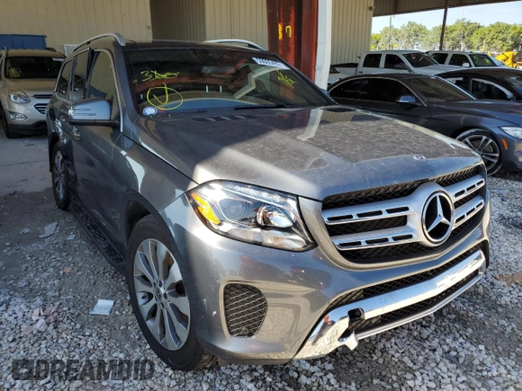 2018 Mercedes-Benz GLS with VIN 4JGDF6EE7JB087310, listed as a Copart auction lot 59005482 with 37,277 mi miles. Bid and sale history available at carsss.com. Image 1.