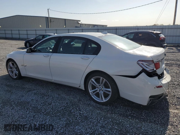 2012 BMW 7 Series 750Li z VIN WBAKB8C53CC852495, wystawiony jako Copart lot #50811745 z przebiegiem 155 512 mil mil oraz Szkoda całkowita • Salvage title. Historia ofert i sprzedaży dostępna na DreamBid. Obrazek 2.