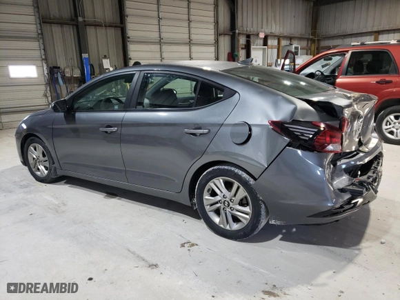 2019 Hyundai Elantra SEL with VIN 5NPD84LF4KH424840, listed as a Copart auction lot 89159935 with 60,691 mi miles and Salvage Title. Bid and sale history available at carsss.com. Image 2.