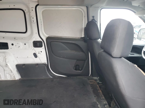 2015 Ram ProMaster City Cargo Tradesman with VIN ZFBERFAT4F6972216, listed as a Copart auction lot 43051645 with 115,567 mi miles and Clean Title. Bid and sale history available at carsss.com. Image 11.
