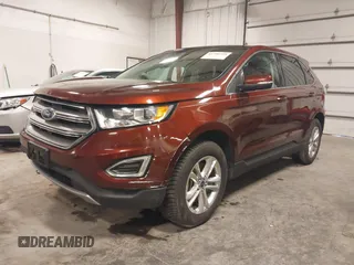 2015 Ford Edge SEL with VIN 2FMTK4J86FBC16473, listed as a IAAI auction lot 41700358 with 146,526 mi miles. Bid and sale history available at carsss.com. Image 22.