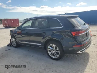 2024 Audi Q7 Premium Plus with VIN WA1LCBF73RD002748, listed as a Copart auction lot 83839434 with 8,267 mi miles and Non Repairable. Bid and sale history available at carsss.com. Image 2.