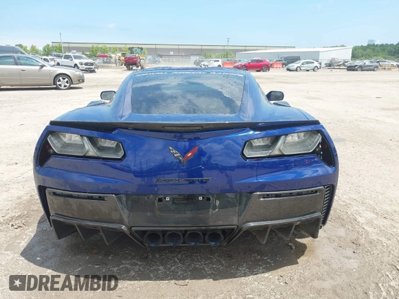 2018 Chevrolet Corvette Z06 3LZ with VIN 1G1YT2D60J5600521, listed as a IAAI auction lot 42365239 with 33,258 mi miles and . Bid and sale history available at DreamBid. Image 17.