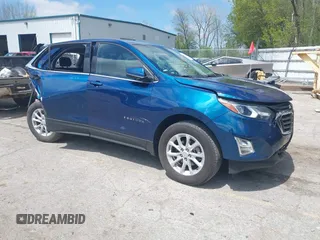 2020 Chevrolet Equinox LT with VIN 3GNAXTEV8LL105289, listed as a IAAI auction lot 42193432 with 84,676 mi miles and . Bid and sale history available at DreamBid. Image 1.