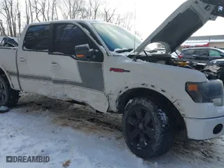 2013 Ford F-150 XL with VIN 1FTFW1EF2DFC82771, listed as a IAAI auction lot 41401152 with 150,624 mi miles. Bid and sale history available at carsss.com. Image 6.